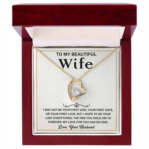 Forever Love Necklace - Stainless Steel Jewelry, Wife Gifts variant image