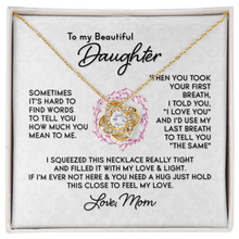 Sometimes Its Hard To Find Daughter Necklace From Mom