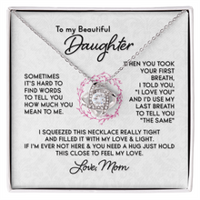 Sometimes Its Hard To Find Daughter Necklace From Mom
