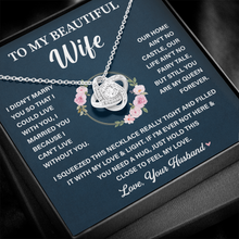 Love Knot Necklace - Wife Gifts From Husband