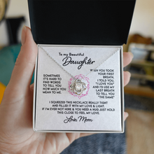 Sometimes Its Hard To Find Daughter Necklace From Mom
