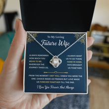 To Future Wife Necklace - Gifts For Her On Christmas Birthday