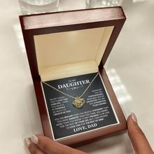 Never Forget That I Love You - To My Daughter Necklace From Dad