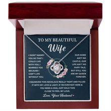 Love Knot Necklace - Wife Gifts From Husband