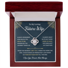 To Future Wife Necklace - Gifts For Her On Christmas Birthday