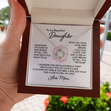 Sometimes Its Hard To Find Daughter Necklace From Mom
