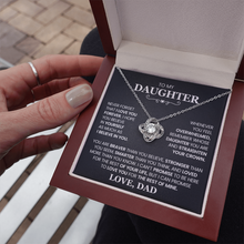 Never Forget That I Love You - To My Daughter Necklace From Dad