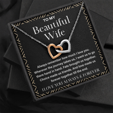 Gifts for Wife - Interlocking Heart Necklace