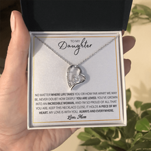 To My Daughter Necklace Gift From Mom, Mother Daughter Gift