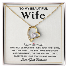 Forever Love Necklace - Stainless Steel Jewelry, Wife Gifts